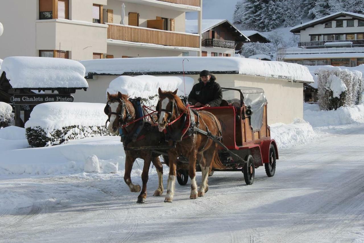 Chalet des pistes Megève Extérieur photo