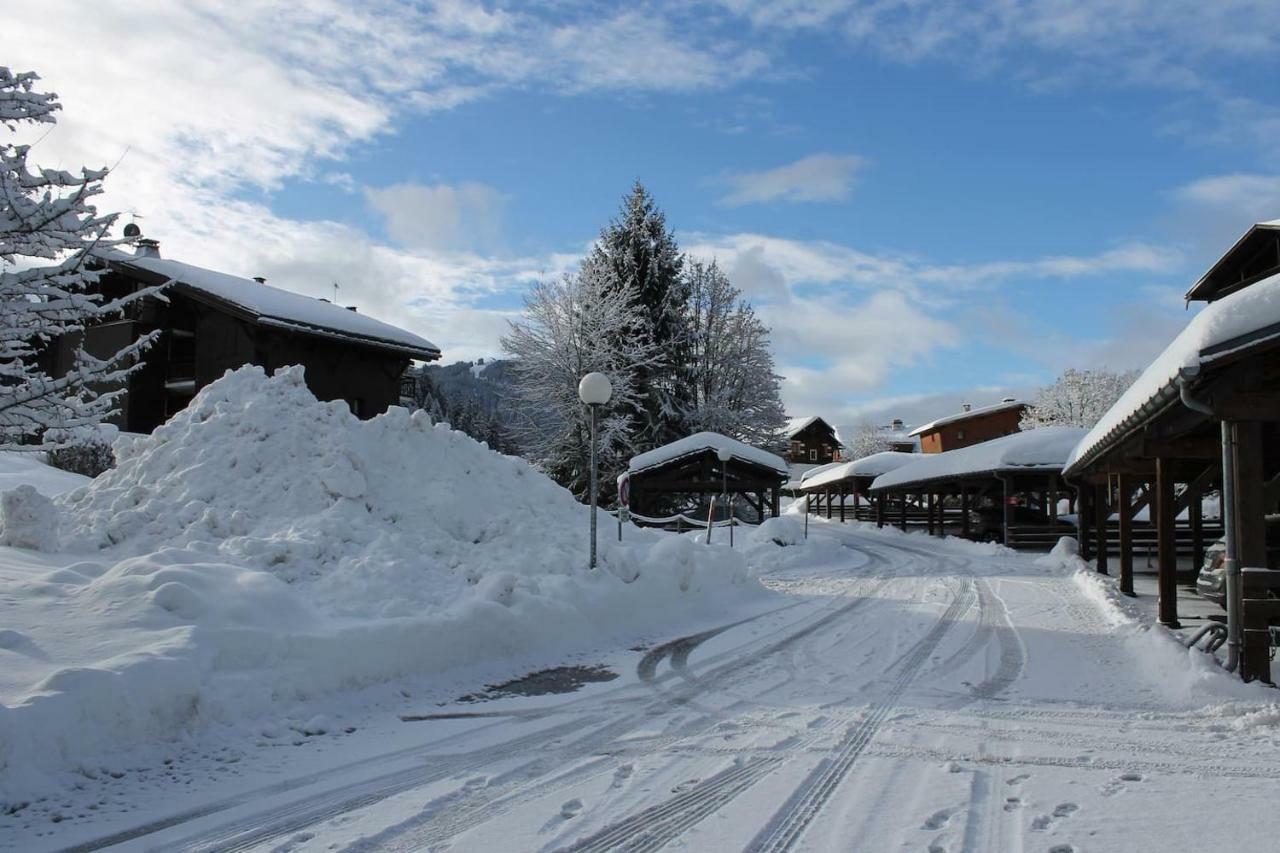 Chalet des pistes Megève Extérieur photo